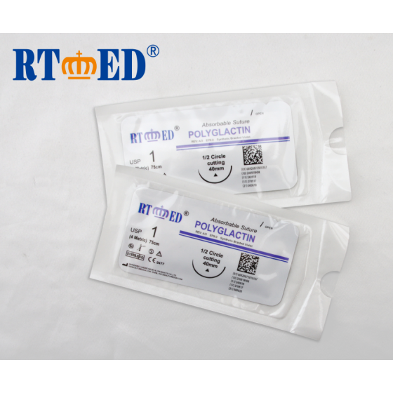 Absorbable Sutures Polyglactin 910 Suture (PGLA)